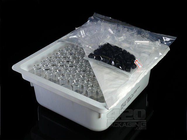 1ml Glass Syringes With Luer Lock & Measurement Markers (Sterilized) 100/Box - 4