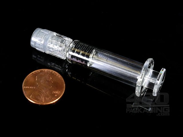 1ml Glass Syringes With Luer Lock & Measurement Markers (Sterilized) 100/Box - 2