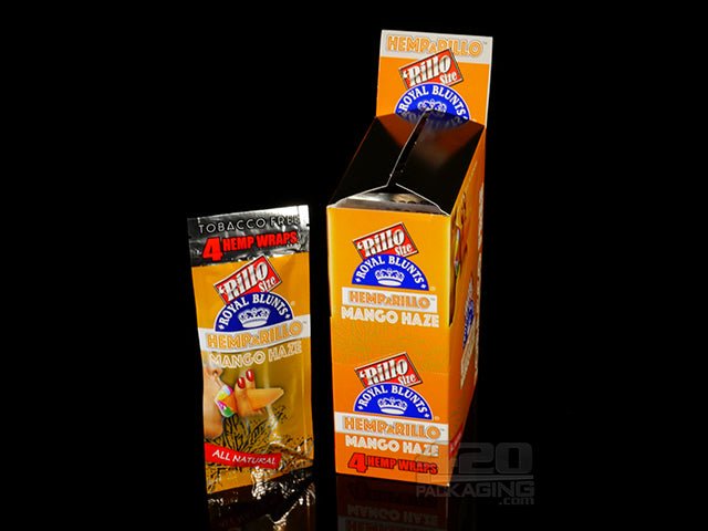 Hemp-A-Rillo Mango Haze Flavored Hemp Wraps 15/Box - 1