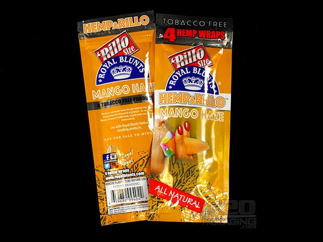 Hemp-A-Rillo Mango Haze Flavored Hemp Wraps 15/Box - 2