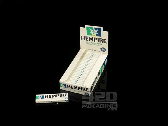 Hempire 1 1-4" Hemp Rolling Papers 24/Box - 1