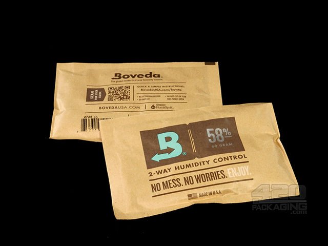 Boveda Humidity Packs 58% (67 gram) 100/Box - 1