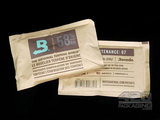 Boveda Humidity Packs 58% (67 gram) 20-Bag - 3