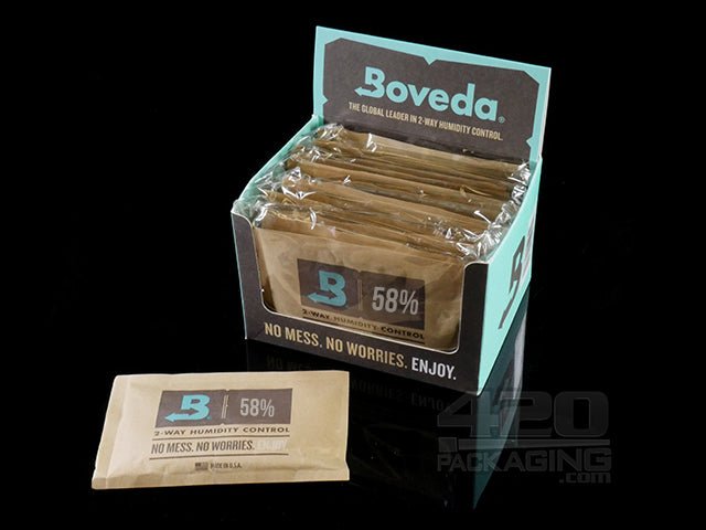 Boveda Humidity Packs 58% (67 gram) 12/Box - 1