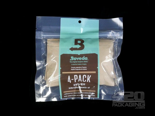 Boveda Humidity Packs 58% (67 gram) 4-Bag - 1