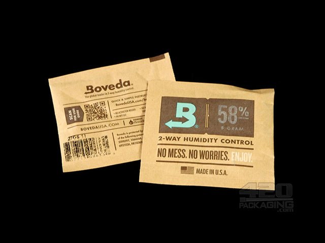 Boveda Humidity Packs 58% (8 gram) 300/Box - 1