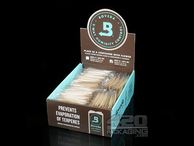 Boveda Humidity Packs 62% (8 gram) Master Case 100/Box - 1