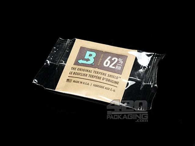 Boveda Humidity Packs 62% (4 gram) Master Case 125/Box - 2