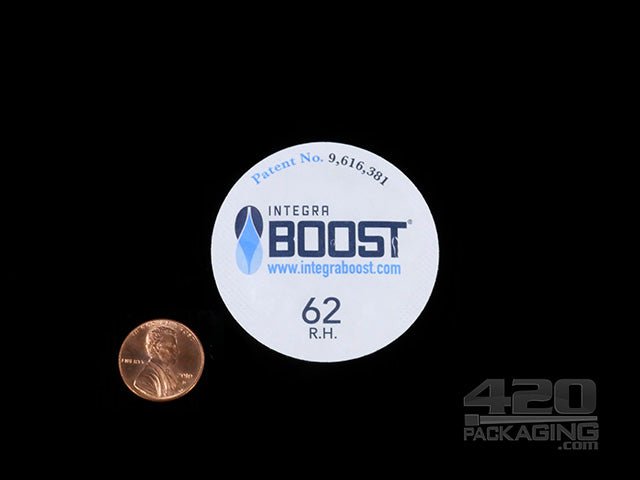 Boost Round 51mm Humidity Packs 62% - 3500/Box - 2