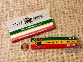 Irie King Size Hemp Rolling Papers 24/Box - 3