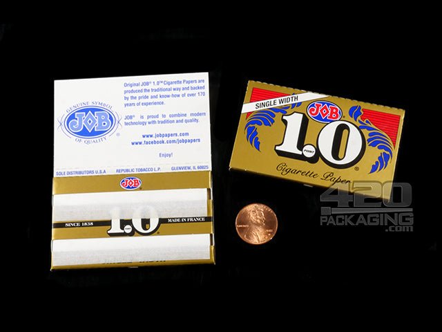 JOB 1.0 Single Wide Rolling Papers 24/Box - 2