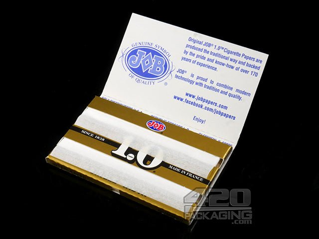 JOB 1.0 Single Wide Rolling Papers 24/Box - 3