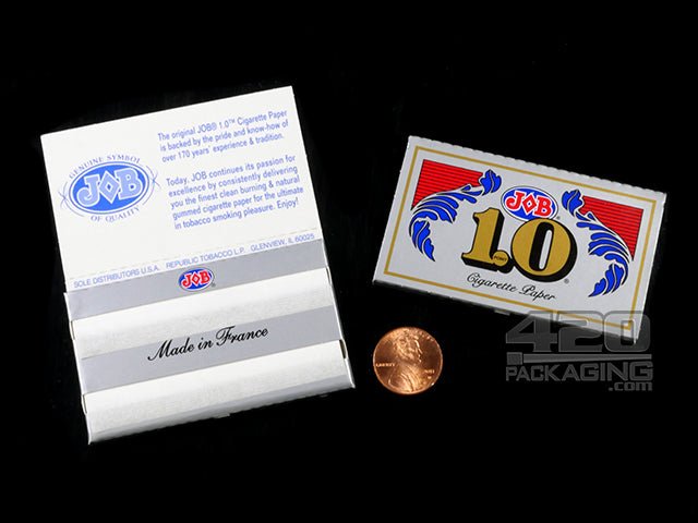 JOB 1.0 Light Single Wide Rolling Papers 24/Box - 2