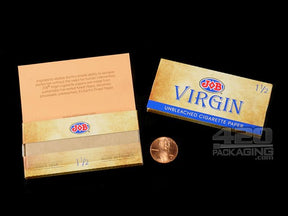 JOB 1 1-2 Sized Virgin Rolling Papers 24/Box - 2