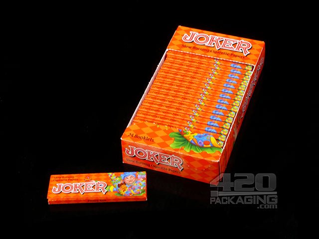 Joker 1 1-4 Size Rolling Papers 24/Box - 1