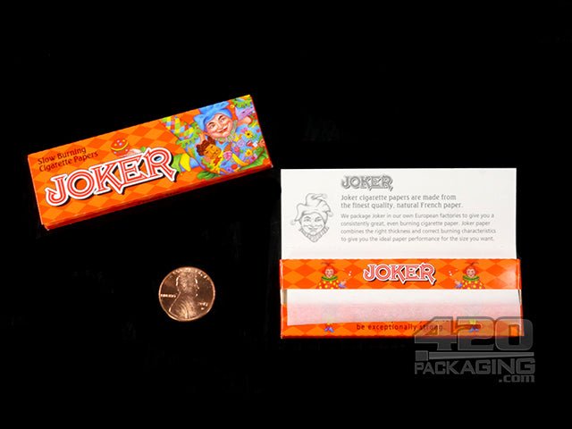 Joker 1 1-4 Size Rolling Papers 24/Box - 2