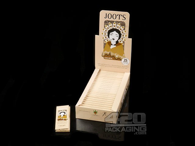 Joots 1 1-4 Size Natural Rolling Papers 24/Box - 1
