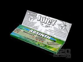 Juicy Jay's 1 1-4 Size Absinth Flavored Hemp Rolling Papers - 4