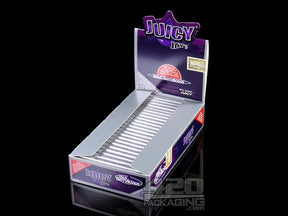 Juicy Jay's 1 1-4 Size Super Fine Black Berrylicious Flavored Hemp Rolling Papers - 1