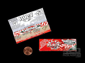 Juicy Jay's 1 1-4 Size Candy Cane Flavored Hemp Rolling Papers - 3