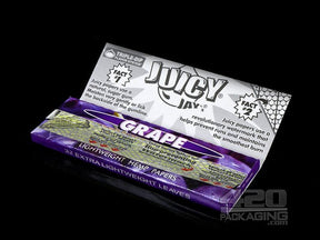 Juicy Jay's 1 1-4 Size Grape Flavored Hemp Rolling Papers - 4