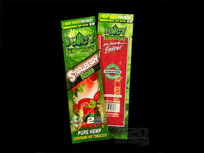 Juicy Strawberry Fields Flavored Hemp Wraps 25/Box - 3