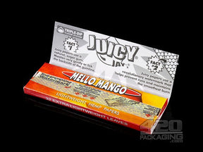 Juicy Jay's 1 1-4 Size Mellow Mango Flavored Hemp Rolling Papers - 4