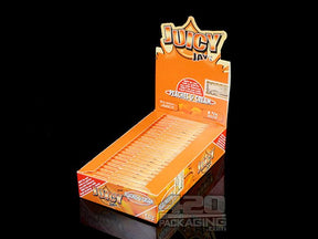Juicy Jay's 1 1-4 Size Peaches And Cream Flavored Hemp Rolling Papers - 1