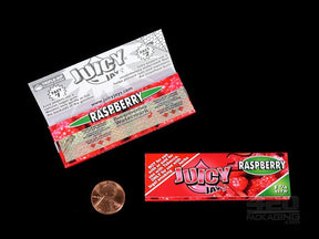 Juicy Jay's 1 1-4 Size Raspberry Flavored Hemp Rolling Papers - 3