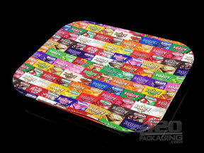 Juicy Collage Design Large Magnetic Rolling Tray Cover - 1