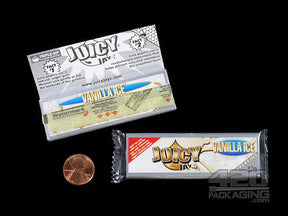Juicy Jay's 1 1-4 Size Super Fine Vanilla Ice Flavored Hemp Rolling Papers - 3