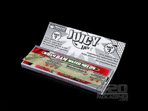 Juicy Jay's 1 1-4 Size Super Fine Wham Bam Watermelon Flavored Hemp Rolling Papers - 4