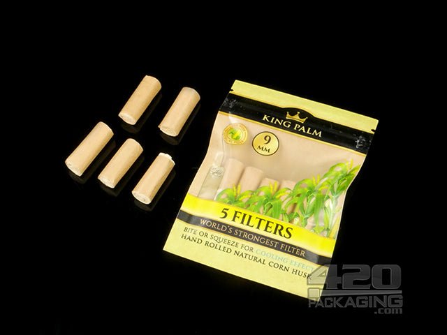 King Palm 9mm Pre Rolled Filter Tips 24/Box - 2