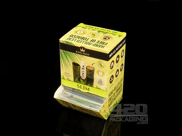 King Palm Slim Size Wraps 50 tubes - 1
