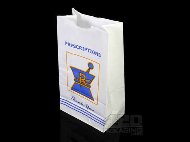 Extra Large Kraft Pharmacy Prescription Paper Bags 1000/Box - 3