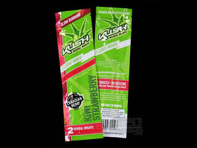 Kush Strawberry Kiwi Flavored Herbal Hemp Wraps 25/Box - 2