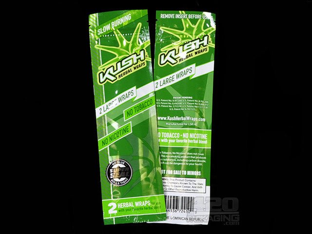 Kush Original Herbal Hemp Wraps 25/Box - 2