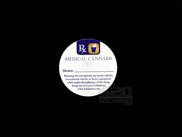 1" Diameter Small Round Medical Labels 1000/Roll - 1