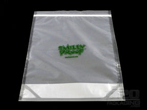 8.5"x10" Clear Smelly Proof Large Plastic Zip Bags 15/Box - 1