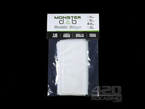 3x6 Inch Monster Dab 120 Micron Rosin Bags 12/Box - 1