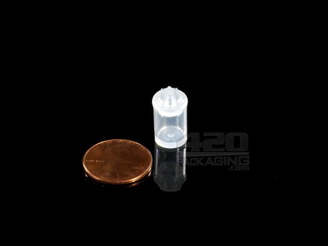 Small Plastic Seed Vials 030600 (1000/Box) Clear - 2
