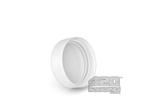 38mm Smooth Push and Turn Child Resistant Plastic Caps With Foam Liner - White - 288/Box - 3