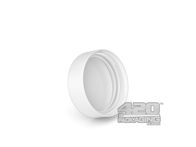 38mm Smooth Push and Turn Child Resistant Plastic Caps With Foam Liner - White - 288/Box - 3