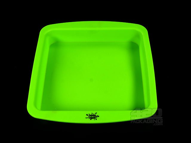 NoGoo Silicone Large Square Tray Blue - 3
