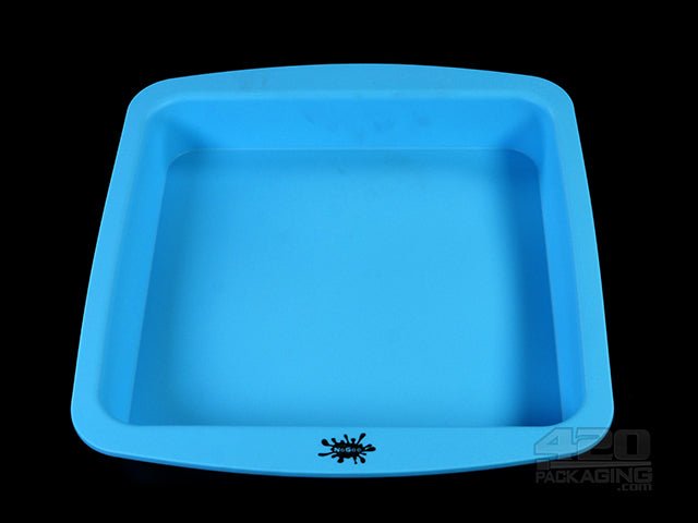 NoGoo Silicone Large Square Tray Blue - 4