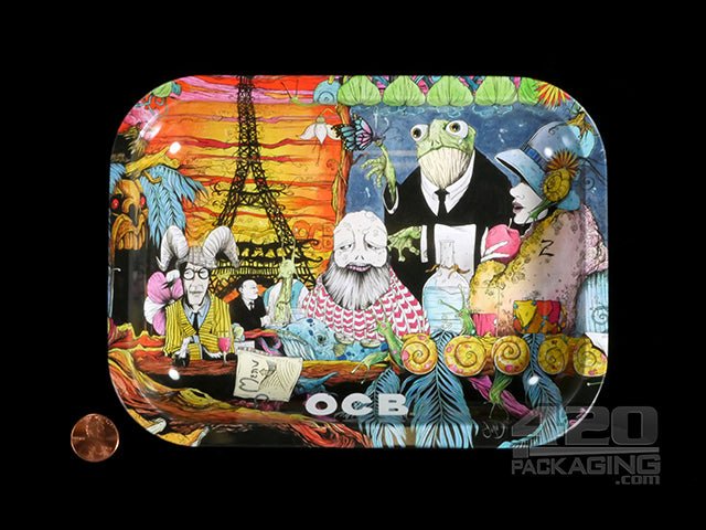 OCB Small Cafe Culture Rolling Tray - 2