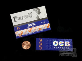 OCB 1 1-4 Size Ultimate Rolling Papers 24/Box - 2