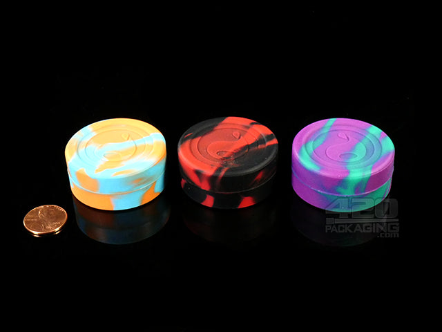 Oil Slick Stack Silicone Dabbing Concentrate Containers 3-Jar - 2