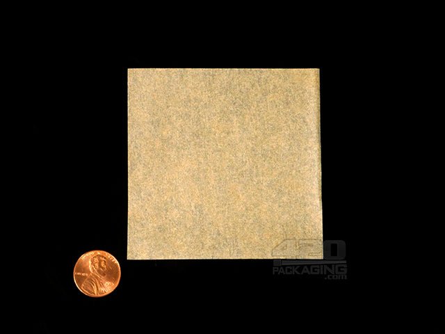 Natural Brown 3x3 Inch Pre-Cut Parchment Paper 1000/Box - 2