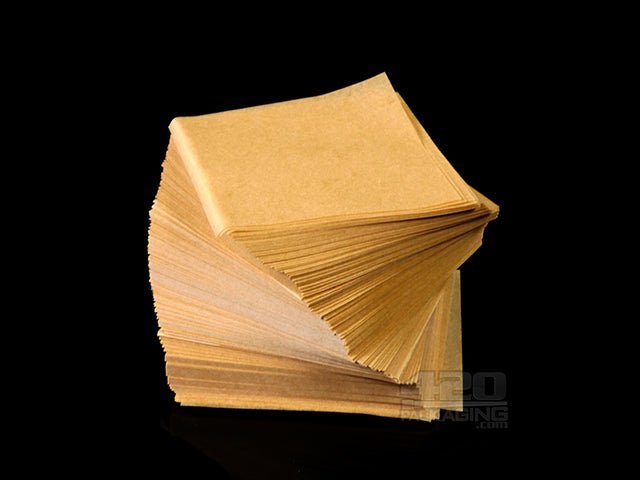 Natural Brown 3x3 Inch Pre-Cut Parchment Paper 1000/Box - 3